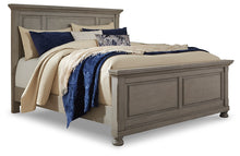 Load image into Gallery viewer, Lettner California King Panel Bed with Mirrored Dresser
