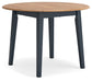 Gesthaven Round DRM Drop Leaf Table