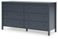 Simmenfort Six Drawer Dresser