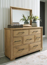 Load image into Gallery viewer, Galliden King Panel Bed with Mirrored Dresser, Chest and 2 Nightstands
