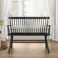 JERIMIAH SPINDLEBACK BENCH BLACK