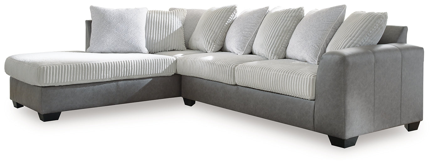 Clairette Court 2-Piece Sectional with Chaise