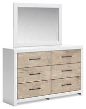 Load image into Gallery viewer, Charbitt King Panel Bed with Mirrored Dresser and Chest
