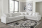 Stupendous 4-Piece Sectional with Ottoman