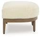 Serene Bay Ottoman with Cushion