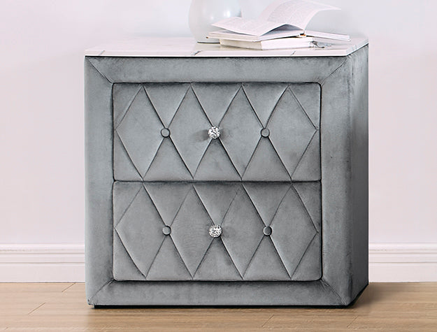 ANNABELLE NIGHT STAND GREY