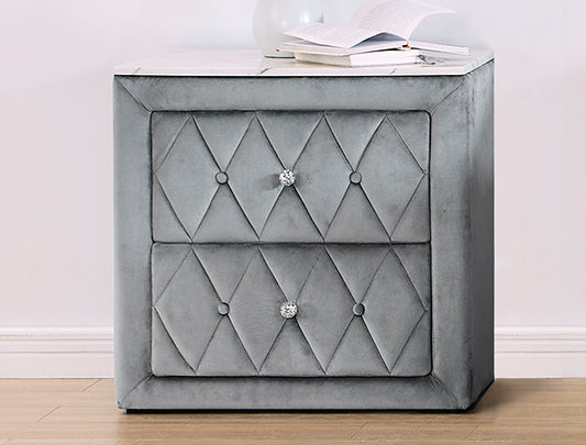 ANNABELLE NIGHT STAND GREY