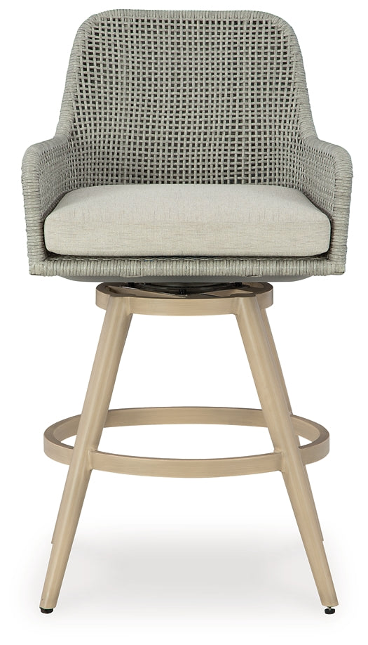 Seton Creek Barstool with Cushion (2/CN)