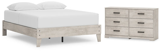 Shawburn Queen Platform Bed with Dresser