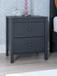 Simmenfort Full Panel Headboard with Dresser and 2 Nightstands