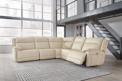 Double Deal 5-Piece Power Reclining Sectional