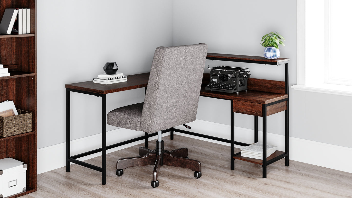 Camiburg L-Desk with Storage