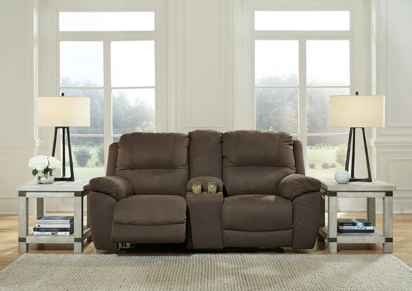 Next-Gen Gaucho DBL Rec Loveseat w/Console