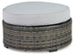 Harbor Court Ottoman with Cushion