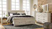 Load image into Gallery viewer, Bellaby  Platform Bed With 2 Storage Drawers With Mirrored Dresser, Chest And Nightstand
