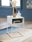 Deznee Rectangular End Table