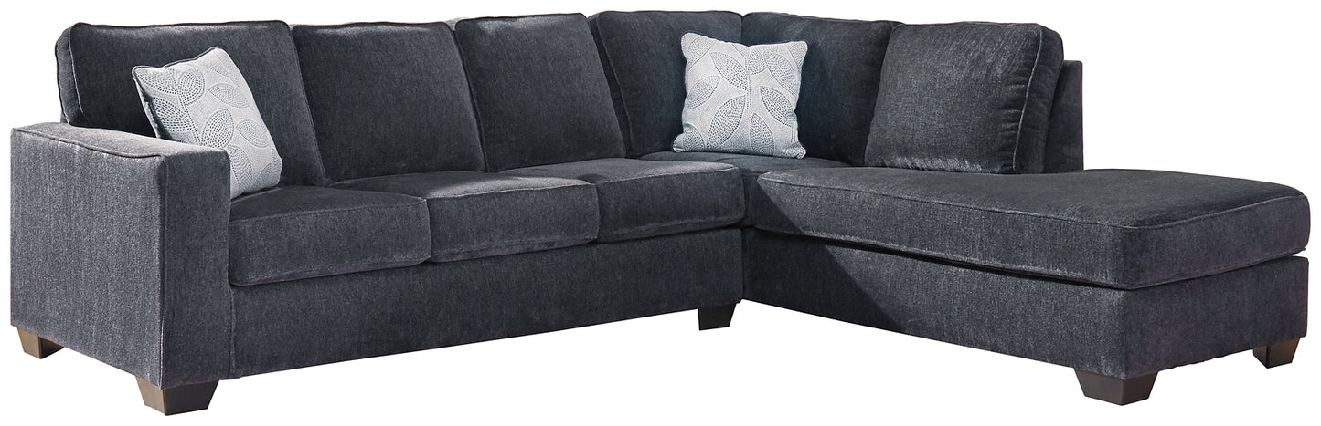 Altari 2-Piece Sleeper Sectional with Ottoman