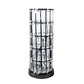 COLUMN TABLE LAMP BLACK NICKEL