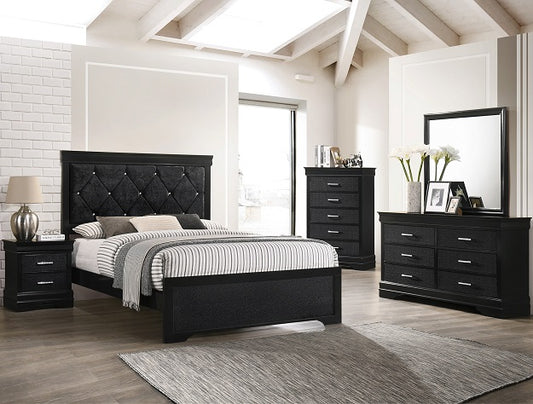 AMALIA BLACK BEDROOM GROUP