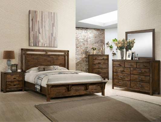 CURTIS PANEL BED GROUP