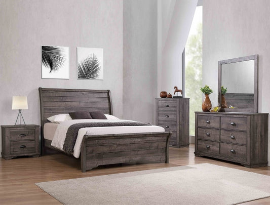 CORALEE BEDROOM GROUP GREY