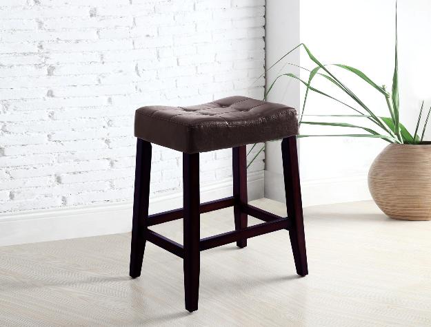 KENT SADDLE COUNTER STOOL ESPRESSO