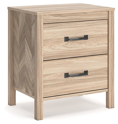 Battelle Two Drawer Night Stand