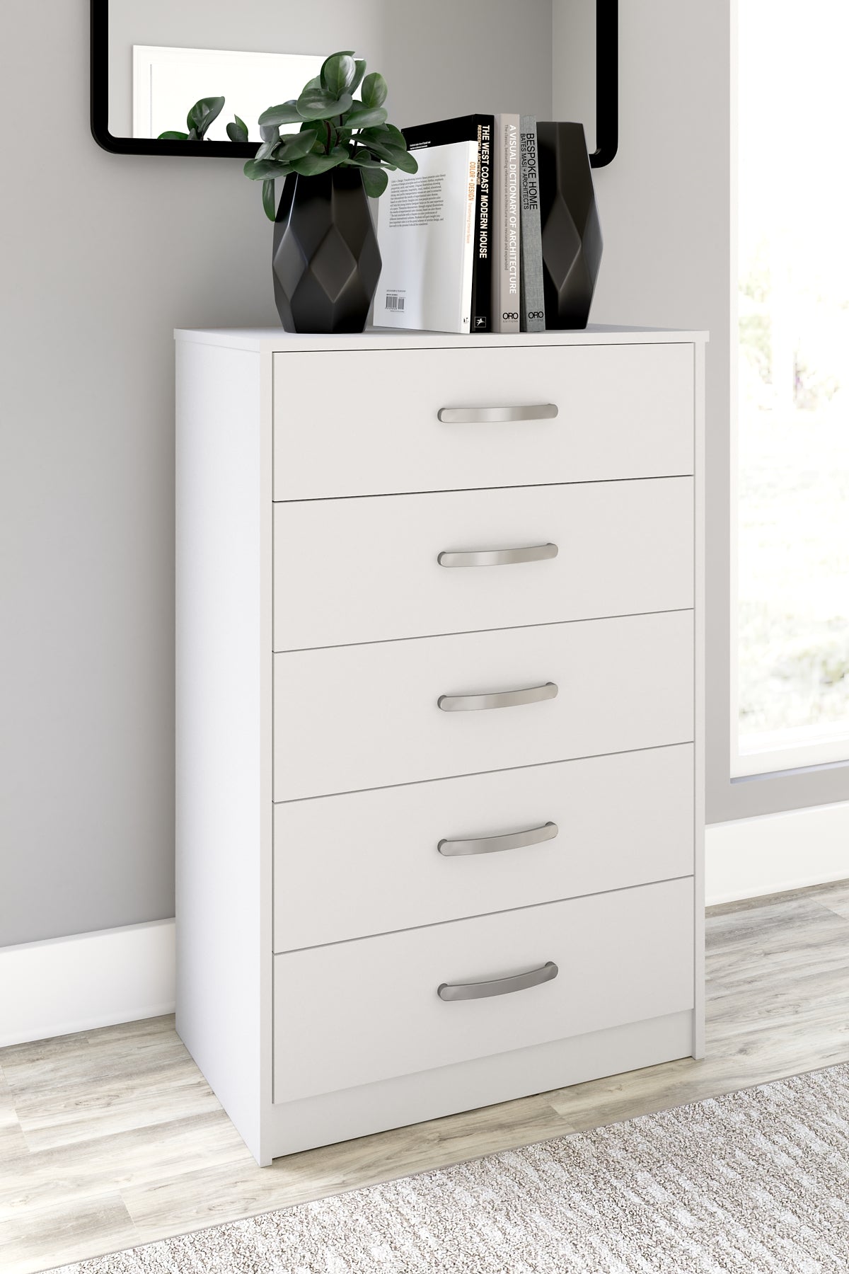 Flannia Five Drawer Chest