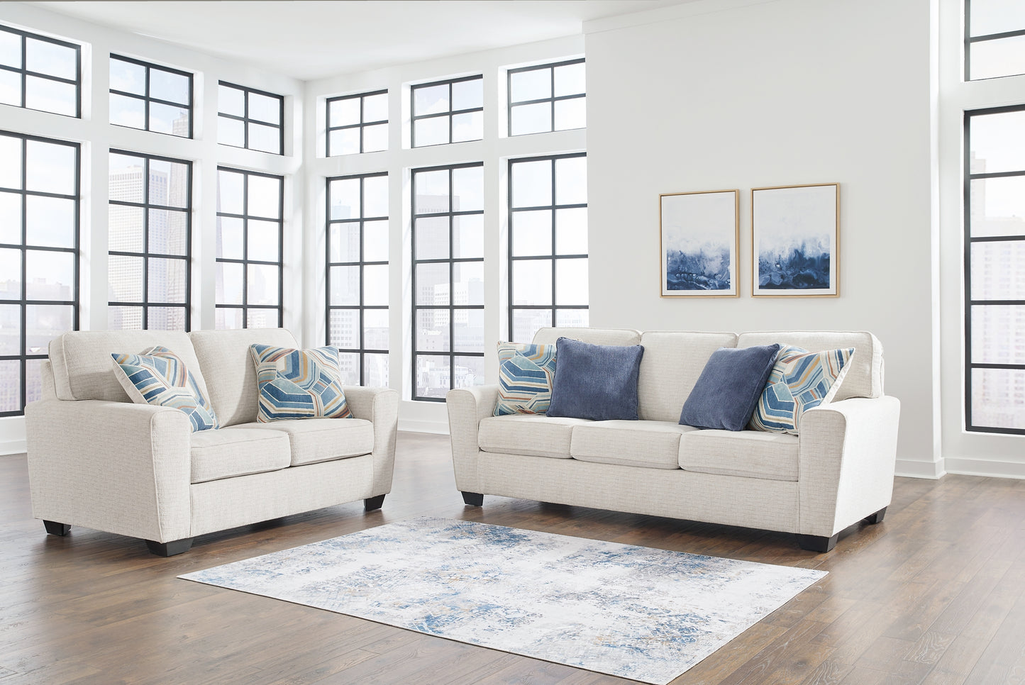 Cashton Sofa, Loveseat, Chair and Ottoman