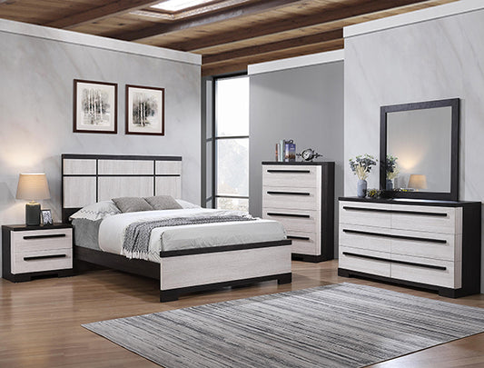 REMINGTON BEDROOM BLACK/WHITE