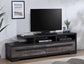 REMINGTON TV STAND GRAY/EBONY