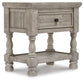 Harrastone One Drawer Night Stand